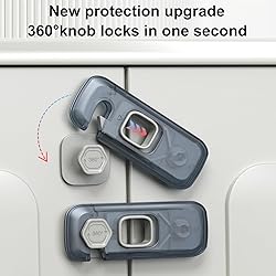 5 Pack Child Proof Refrigerator Lock, QYESWHSR