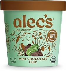 Alec's Mint Chocolate Chip Organic Ice Cream