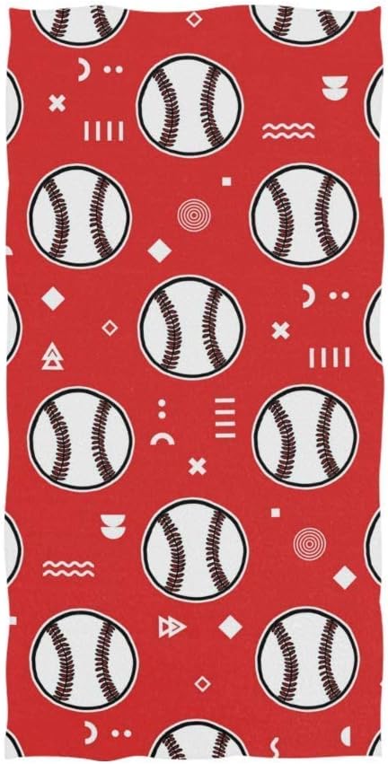 Dezzert030 Béisbol Deportes Toalla de baño Toallas de Mano absorbentes