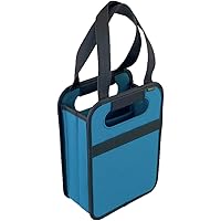 2-Bottle Wine Tote | Lava Black Solid