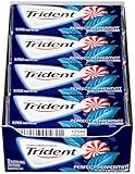 Trident Sugar Free Gum, Peppermint, 18 Count (Pack of 12)