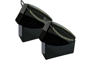 3DSKY 2 Pack Tire Dressing Applicator Pads, Reusable Tire Shine Applicator Pads, Ergonomic Grip Tire Gel Applicator Sponges for Applying Tire Dressing Shine (Black)