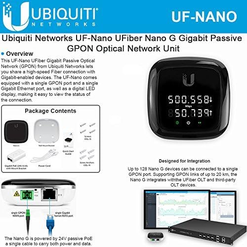 Ubiquiti Networks UF-Nano UFiber Gigabit Passive Optical Network Unit