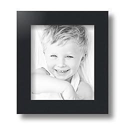 ArtToFrames 6x7 Inch Black Picture Frame, This 1.25