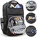 TIGERNU Business Backpack fits 15.6 Inch laptop/notebook Computer Backpack with USB Charging Port/Water Resistant/Tear Resisting/Lightweight Travel Bag (Dark Gray)