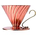 HARIO VDP-02CP V60 Copper Dripper for 1-4 Cups, Made in Japan