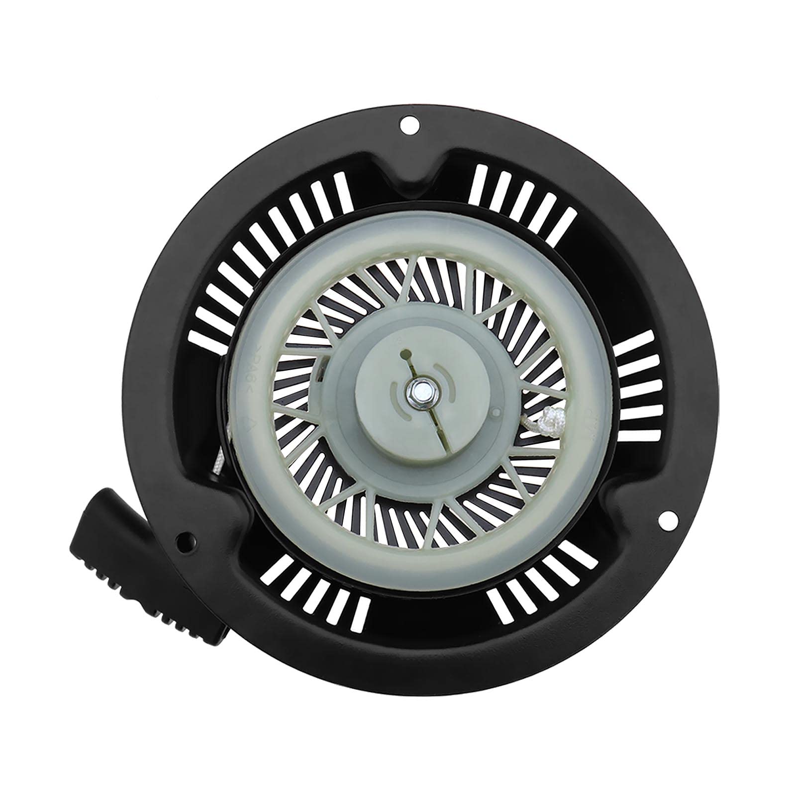 eMagTech Lawn Mower Recoil Starter Replacement 340102501216 340104801216 Compatible with Hecht 548SW 548 SX 548 SWE 5484SW 5484 SX Coil Pull Starter Metal