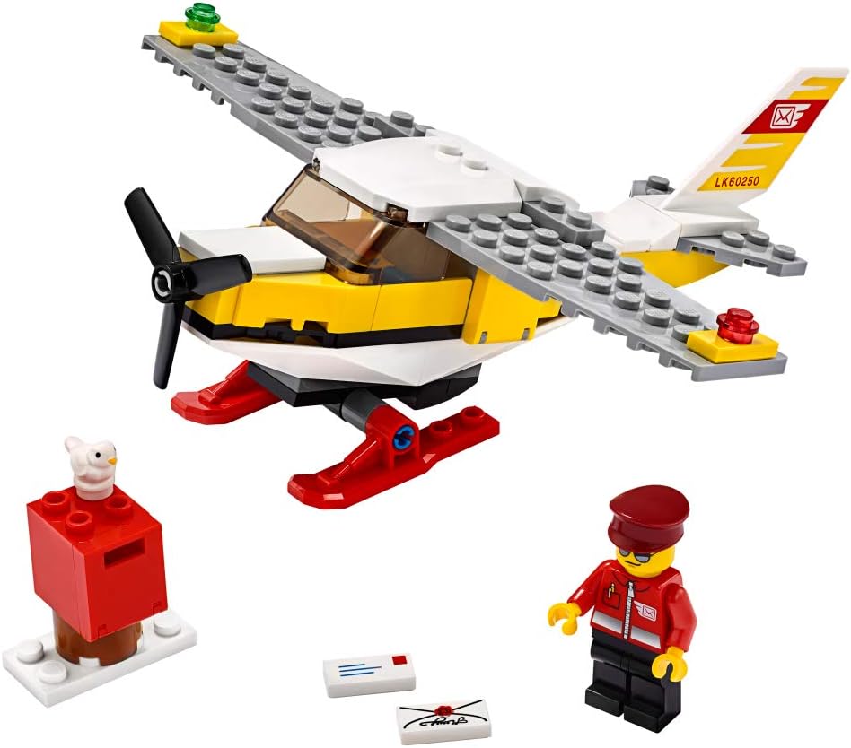 Amazon レゴ Lego シティ 郵便飛行機 ブロック おもちゃ