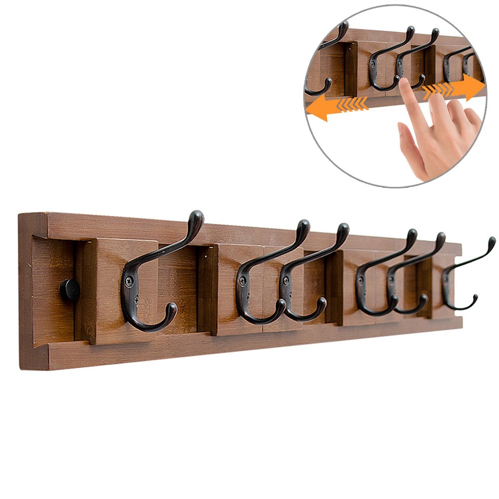 Best Wall Mounted Oak Coat Rack
