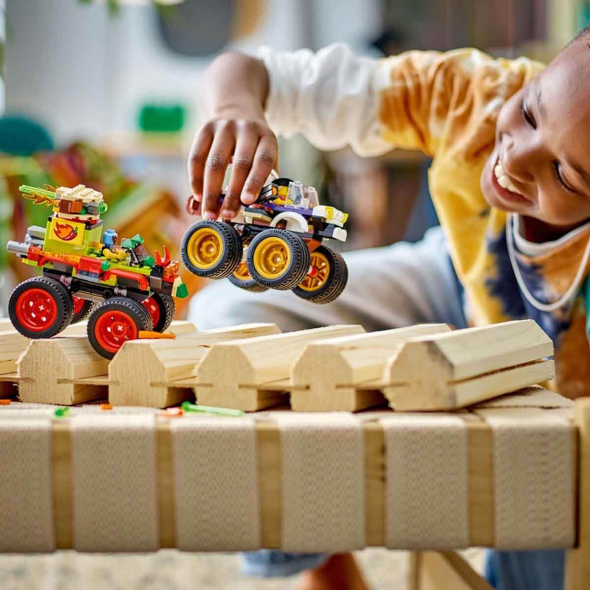 LEGO 60397 Monster Truck Race, 301 Pieces, Age 6+