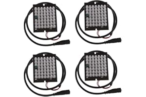 4pcs 48 LEDs Light 940nm IR Board 2V for Camera