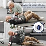 SURFOU Wireless Caregiver Pager Personal Alarm 3 SOS Buttons Elderly 1000ft 3 view 4