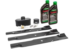 EWWERCD Blade Kit Replacement for 54" Hustler Raptor SD SDX FR Engines_AB
