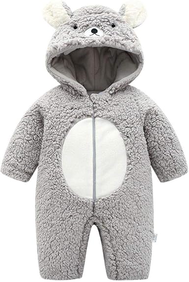 Johlye Winter Baby Jumpsuit Combinaison En Forme D Ours Pour Bebe Combinaison De Neige Romper Winter Unisex Outfits Amazon Fr Vetements Et Accessoires