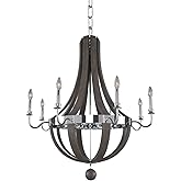 Kalco Lighting 300484CH 8 Light Chandelier, 37" x 37" x 42"