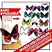 Cakeshop 12 x PRE-CUT Mixed Color Edible Butterfly Cake Toppers