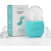 Contour Cube Original - Ice Roller for Sculpting &amp; De-Puffing - Face Ice Roller &amp; Massager with BPA-Free Silicone - Ice Mold for Face - Skin Care Tools for Daily Skincare (180ml) - Mint