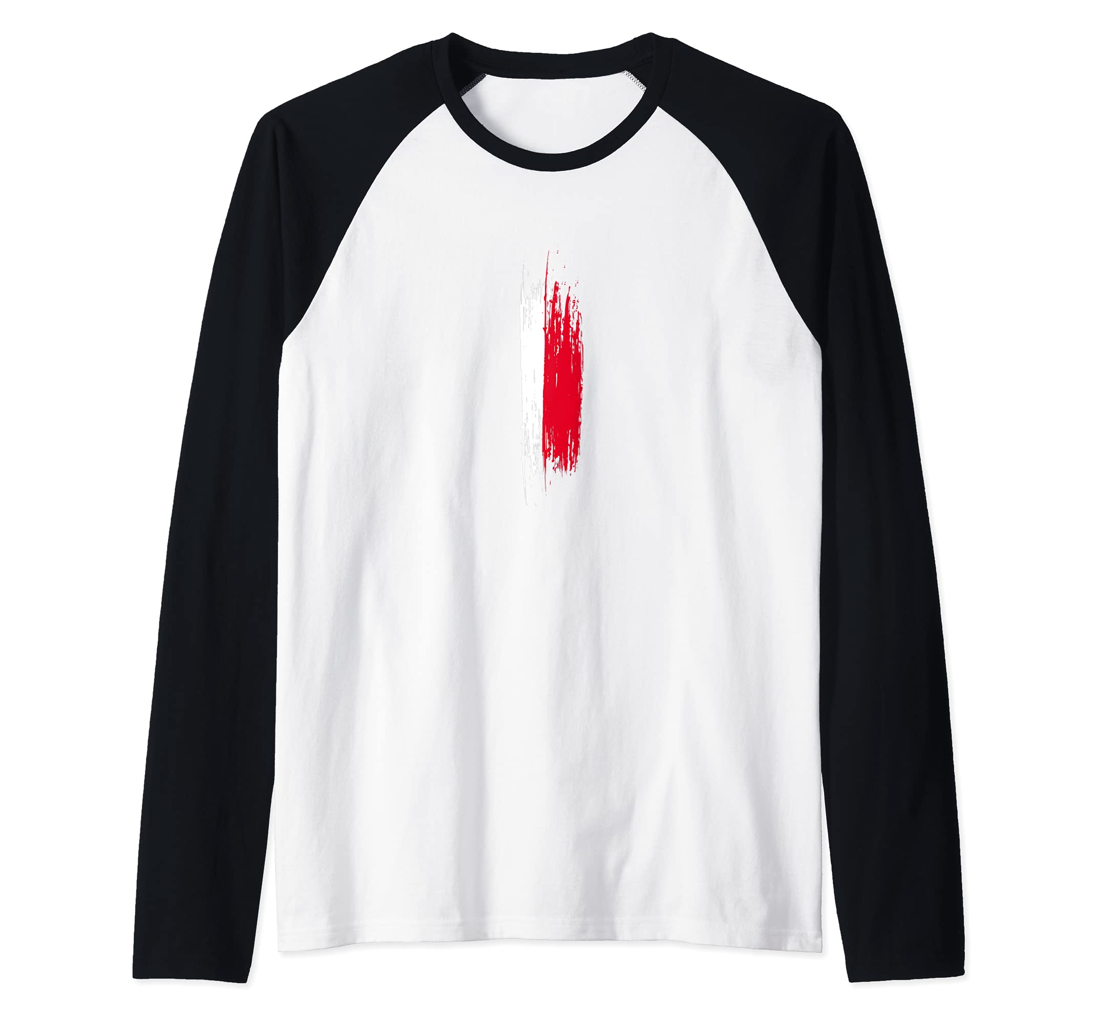 Flag Denmark Raglan Baseball Tee