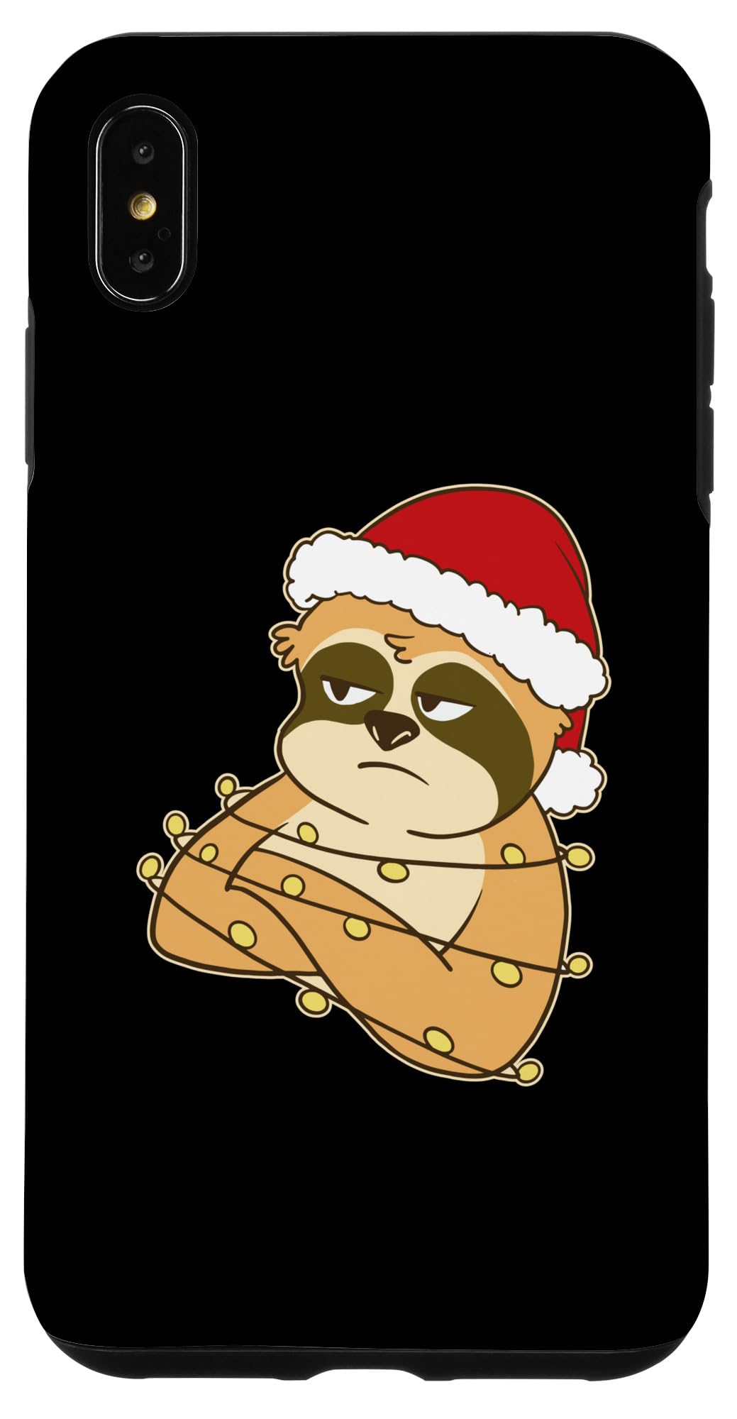 Sloth Christmas - Funny Christmas Case for iPhone XS Max