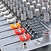 AW 10 Channel Professional Powered Mixer with USB Slot DJ Power Mixing 110V 18.9