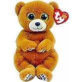 TY Toys Beanie Babies Bear Duncan - 15 CM, Brown,2009127