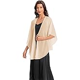 Hotshawl Shawls and Wraps for Evening Dresses Sheer Chiffon Women Elegant Soft Silky Scarf Scarve Wedding Bridal Stole