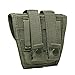 ATG Tactical Single Handcuff Pouch MOLLE PALS PVC Black (Green)