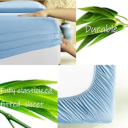 LBRO2M 100% Bamboo Bed Sheet Full Size 4 Piece