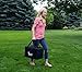 Yard Games 30 Inch Giant Wood Stacking Indoor Outdoor Party Game with Carrying Case, Stained