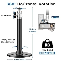 DAWASAPAT Mini Ceiling Projector Mount