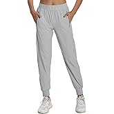 Hooxum Women Joggers Pants Athletic - Lightweight Quick Dry Soft Track Running Sweatpants with Pockets Workout Lounge