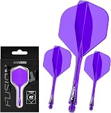 Winmau Fusion Integrated Flight and Shaft System No.2 Purple Short