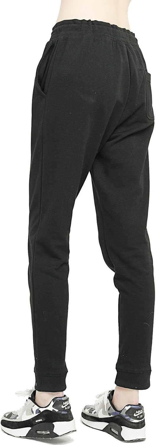 womens cotton joggers with pockets
