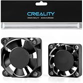 Creality K2 Plus/ K2/ K2 Pro Cooling Fans, Original Axial Cooling Fan and Throat Cooling Fan with 2 Pin Terminal, K2 Plus Extruder Hotend Heat Sink Fan Accessories for Creality K2 Plus Combo (2 Pack)