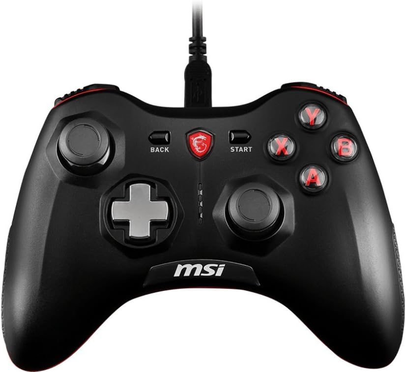 MSI Gaming Wireless Rechargeable Dual Vibration Gaming Controller for PC and Android (FORCE GC30): Computers & Accessories