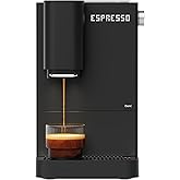 Terra Kaffe Demi Compact Fully Automatic Espresso Machine - Slate | Roaster-approved espresso settings, barista-level quality with built-in grinder, coffee machine