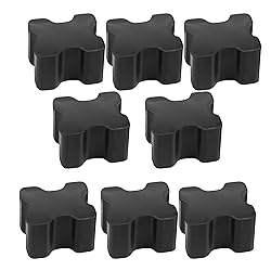 Pack of 8 Heavy Duty Rubber Coil Spring Booster