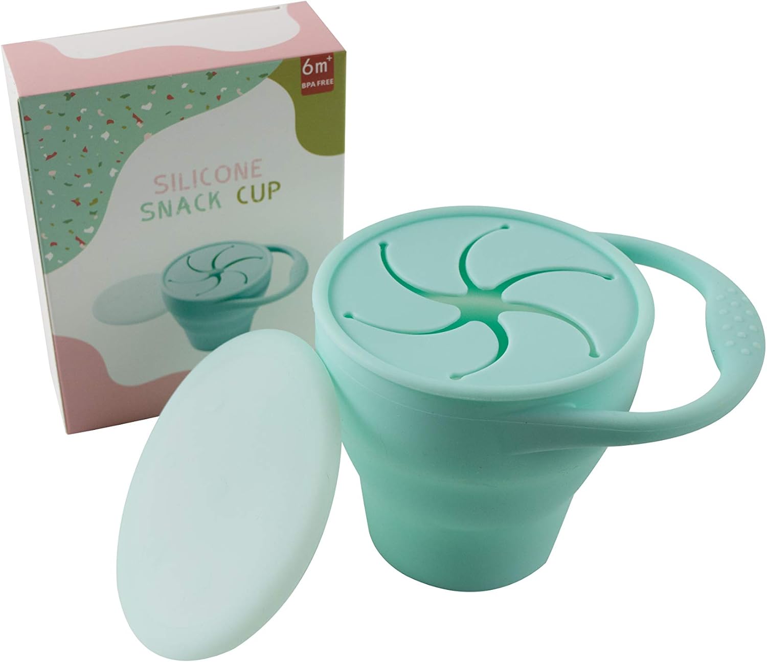 Allattamento e pappa CHOULI Portable Baby Snacks Cup Baby Toddler No