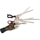 Fun Costumes Edward Scissorhands Hands Gloves with Scissors for Kids Authentic Molded Latex Accessory Standard