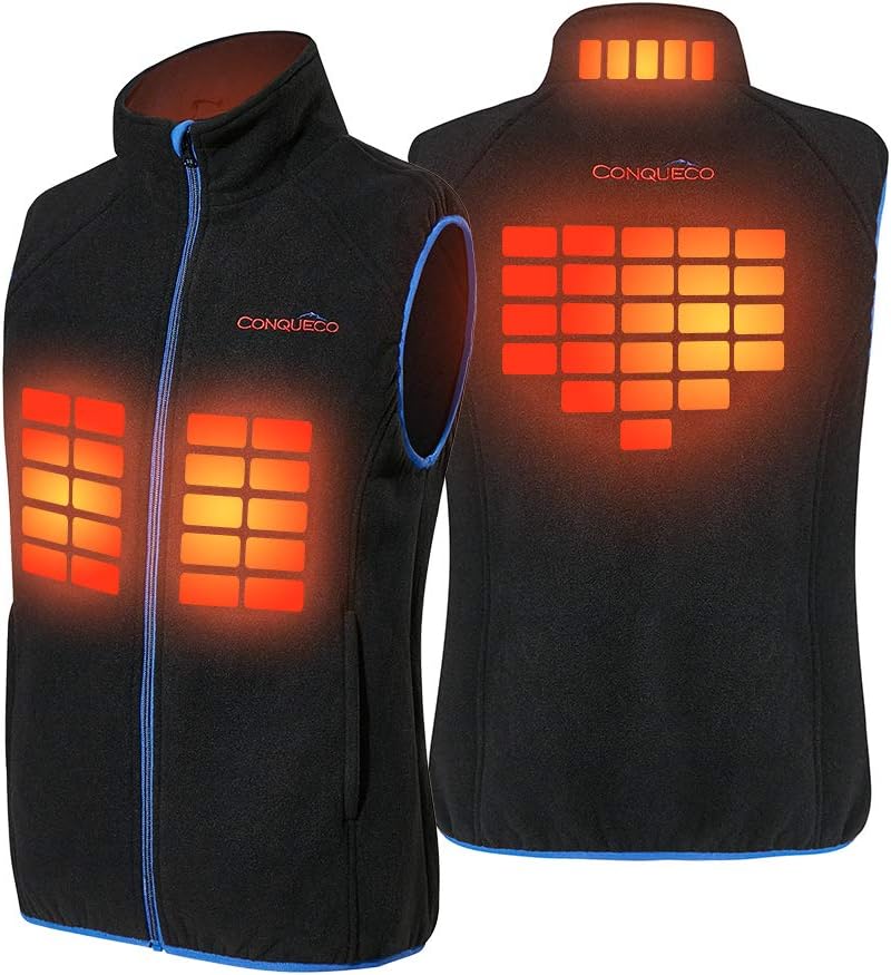 Men's Heated Fleece Vest