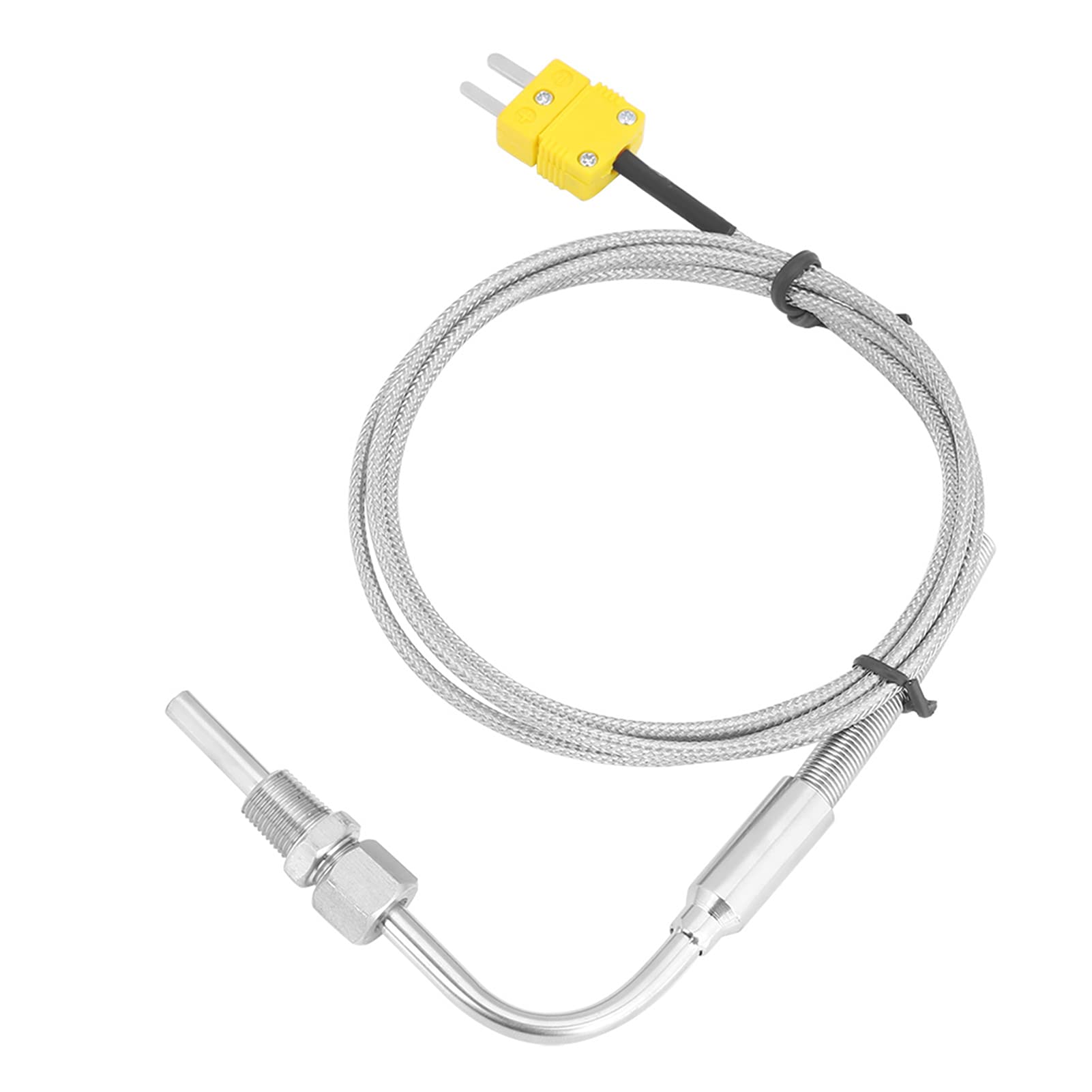 TOPINCN EGT Thermocouple Type K for Exhaust Temperature Sensors with Exposed Tip 1/8 Npt Thread Connection