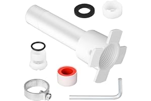 KootesDay 7-in-1 Tub Spout Universal Adapter with Assembly Tool, Complete Repair Kit for Front-Threaded Bathtub Faucet, Compatible with 1/2” Copper Pipe, 1/2” and 3/4” IPS Thread