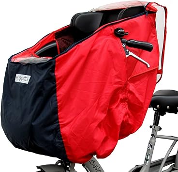 Amazon 子供乗せ 自転車チャイルドシート用レインカバー フロント用 前用 ハガビー Huggabee 自転車カバー