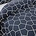 VM VOUGEMARKET Queen Duvet Cover Set Blue,Geometric Duvet Cover with 2 Pillow Shams,100% Cotton Diamond Bedding Set- Reversible,Luxurious,Comfortable,Breathable (Queen,Diamond)