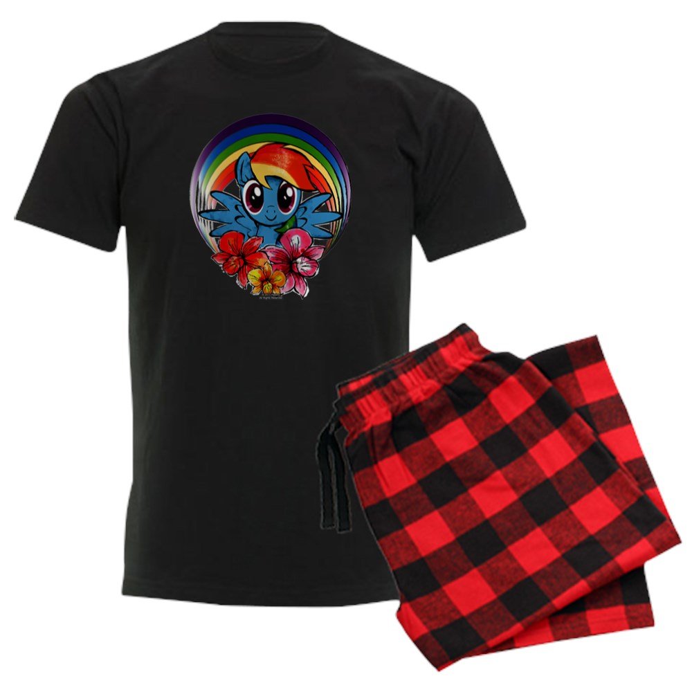 CafePress My Little Pony Rainbow Dash Flowers Pajama Set