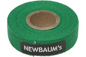 Newbaum's Cloth Bike Handlebar Tape (Green Grass), 10 ft Roll Bike Bar Grip Tape (0.75” Wide), Cotton Bar Tape Road Bike, Adhesive Back Bike Tape for Handlebars – Green Glass Grip Tape (22 Colors)