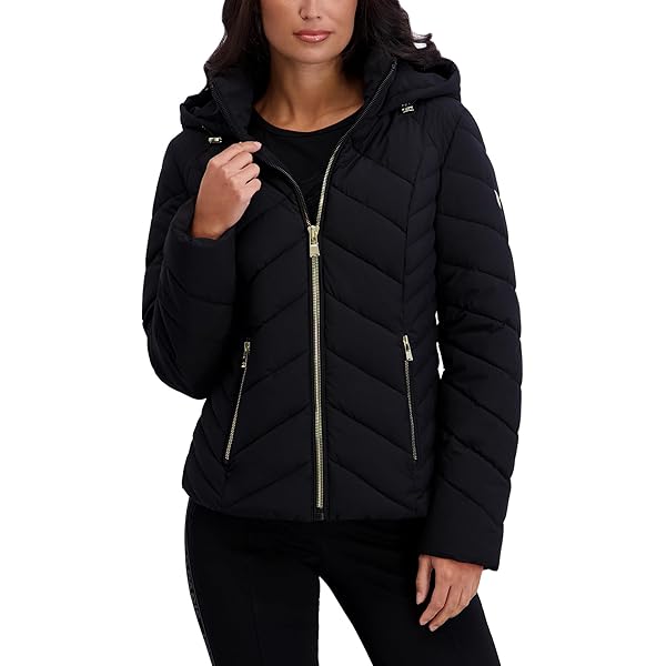 Amazon.com: S13 WOMEN'S LACQUER ELLA PUFFER, ONXY, XL : Clothing