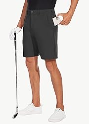 JWM Mens 7" Stretch Golf Shorts - Lightweight