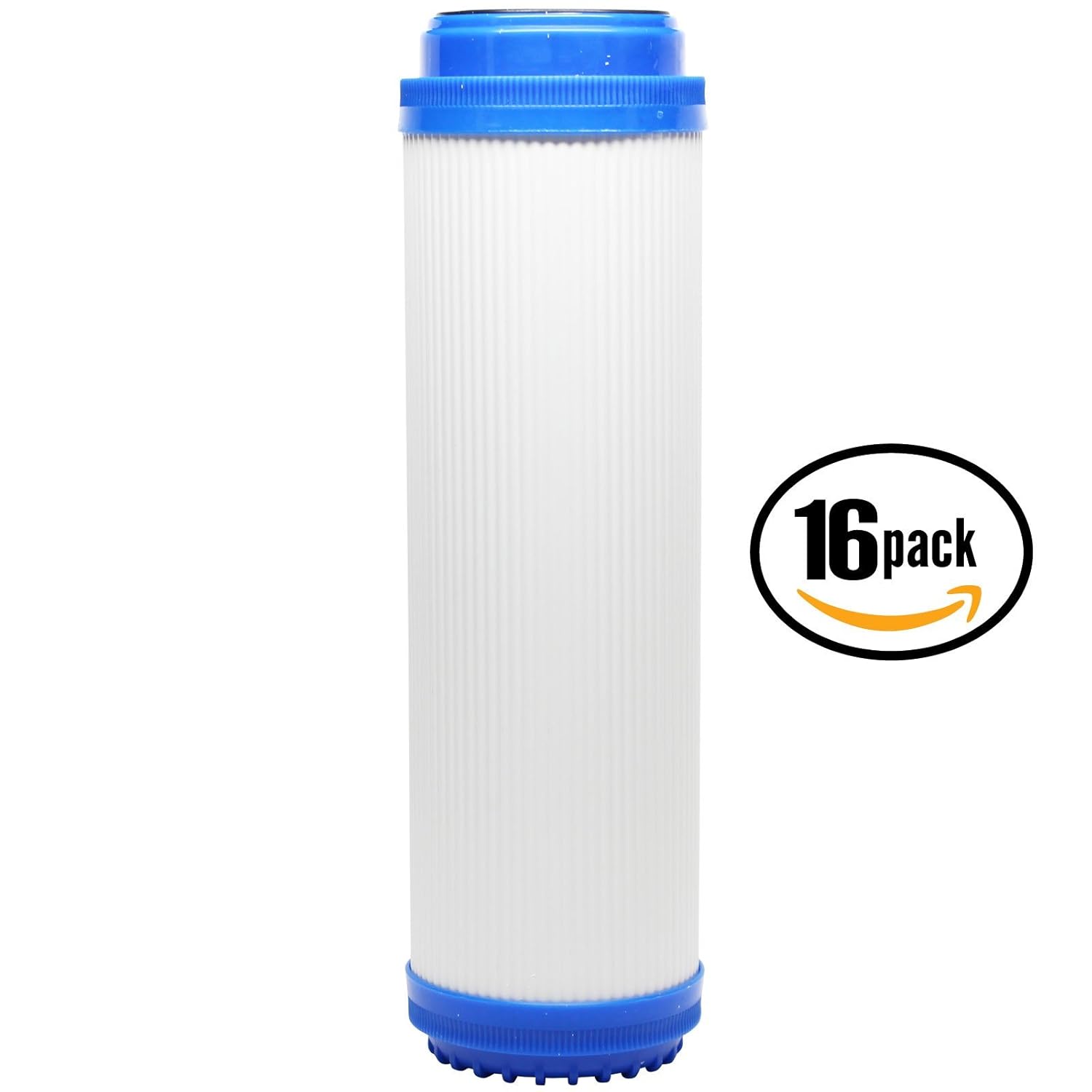 16-Pack Replacement Watts CT-1 Granular Activated Carbon Filter - Universal 10-inch Cartridge for WATTS PREMIER 500315 CT-1 DRINKING WATER SYSTEM - Denali Pure Brand