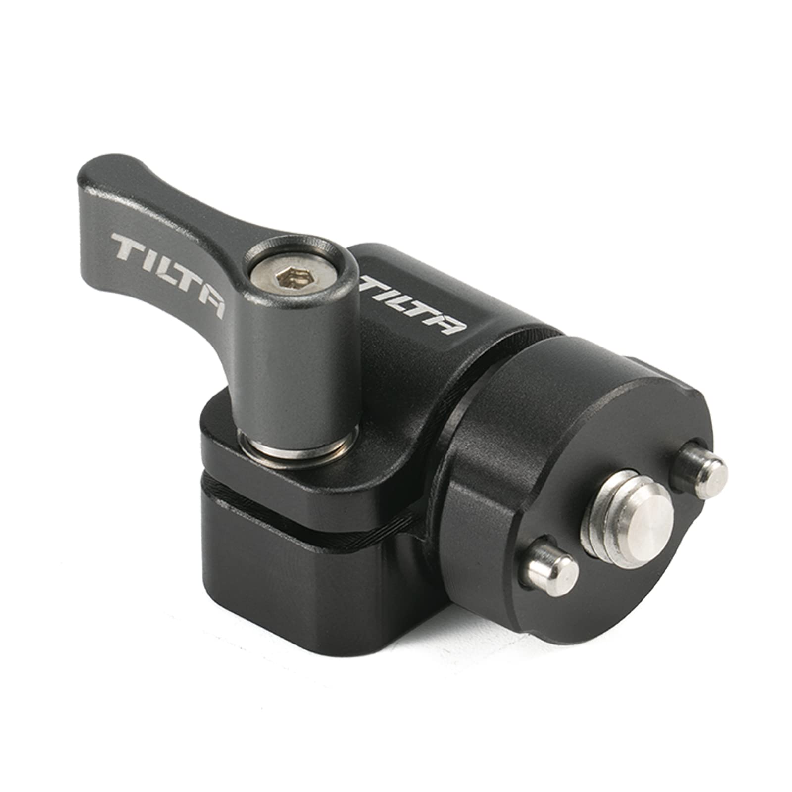 TILTA 15mm Rod Holder to 1/4″-20 Adapter Front Mounted for Tilta Camera Cages TA-15RH-1420F-B